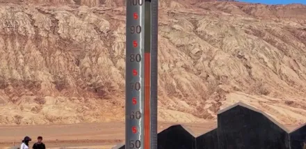 火燄山地表逾80℃！吐魯番氣溫破歷史同期紀錄　陸「高溫榜」前十名新疆全包