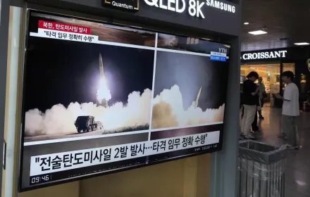 抗議美韓軍演？南韓軍方：北韓「時隔37天」再向東海發射彈道飛彈