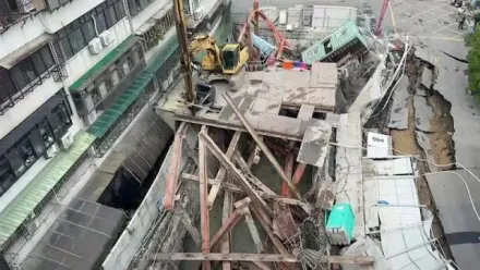 台北盆地爛泥組成「體質差」！專家點「2原因」釀大直民宅塌陷