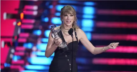 「抱回9大獎」成MTV最大贏家！泰勒絲37萬鑽戒卻失蹤…超驚恐表情曝光