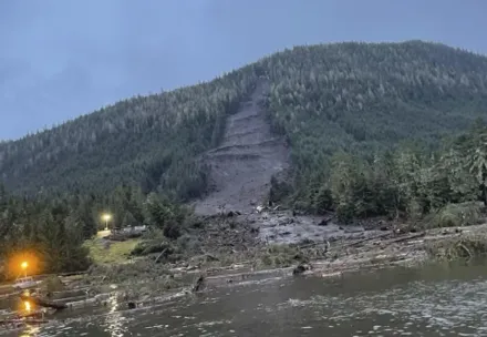 美阿拉斯加暴風雨引發土石流4死2失蹤　當局全力動員搜救