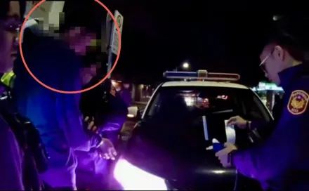 影/北市BMW男泥醉酒駕撞3車　警攔車逮人酒測值爆表