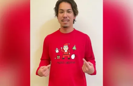 被棒球耽誤的畫家！前田健太賣聖誕節慈善T恤　粉絲讚進步超多
