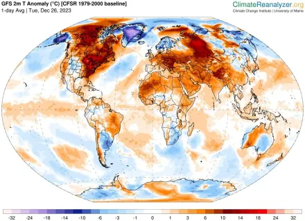 2023年成史上最熱一年！鄭明典曬一圖證明「超級暖」