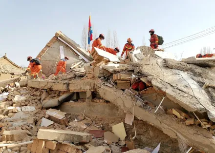 甘肅強震搜救工作結束　青海找到最後2名失蹤者共計34人罹難