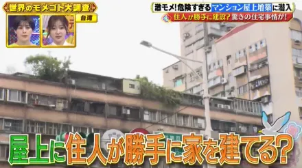 北市大安區「頂樓加蓋30多戶」！日本電視節目直擊嚇壞了