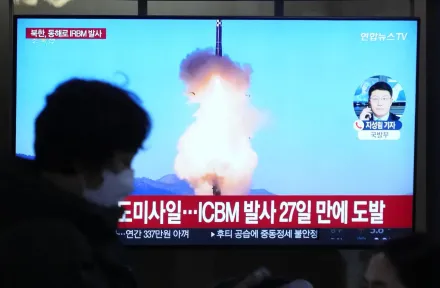 快訊/北韓又射了！官媒證實發射「中程彈道飛彈」…稱地區局勢無關