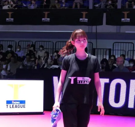 確定不是AI？日本桌球美少女爆紅　網讚「桌球界橋本環奈」