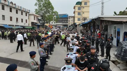 影/重拳出擊！中緬聯手打擊跨境電詐　逮捕807名嫌犯