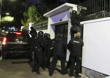 厄瓜多警方硬闖墨西哥大使館抓人　墨國總統震怒宣佈兩國斷交