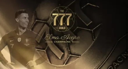 球星斜槓「賣酒郎」！C羅推出香檳　限量777瓶每瓶6萬元