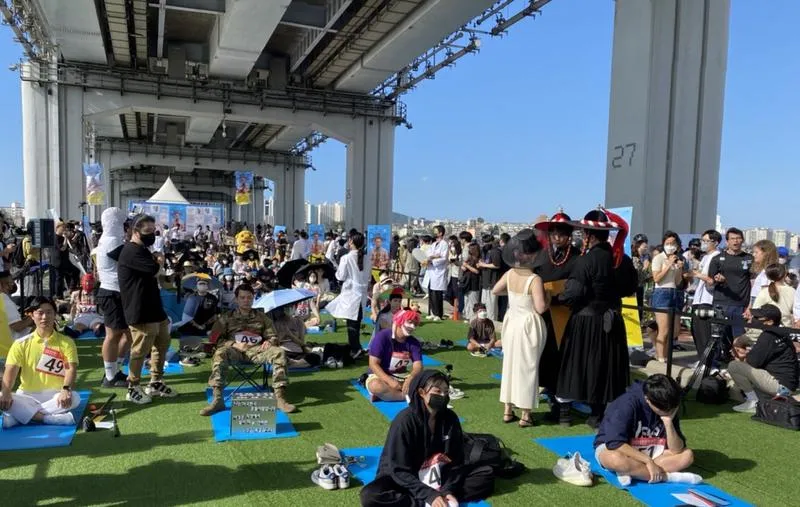 韓國發呆比賽重回漢江 疫情下找回心靈平靜