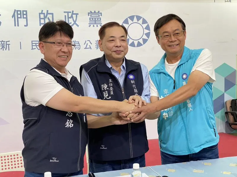 藍立委初選揭曉　新竹縣林思銘、徐欣瑩出線