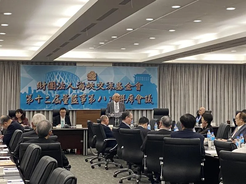 海基會董事長吳豊山喊話海協會：重啟對話機制！