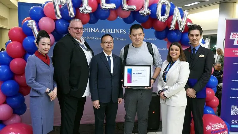 華航安大略線破百萬旅客　機場高層：亞洲重要門戶