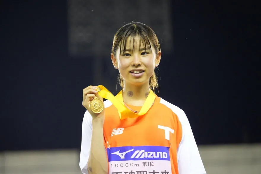 不破聖衣來復活！日本小隻馬女神笑了　1萬公尺傷後首勝