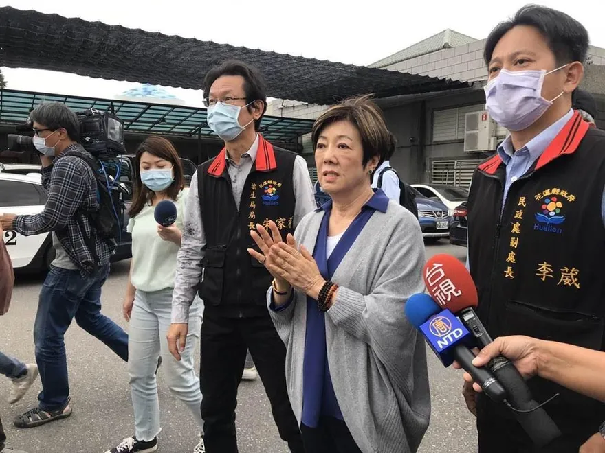 親赴花蓮玉里勘災！　張淑芬獻關懷：做政府無法做的事