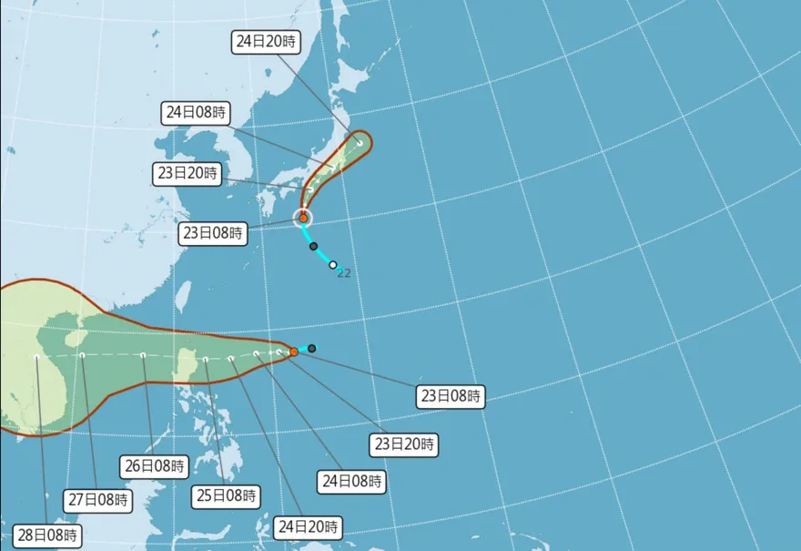 雙颱將生成！周末恐變天　雨勢最大3地區曝光
