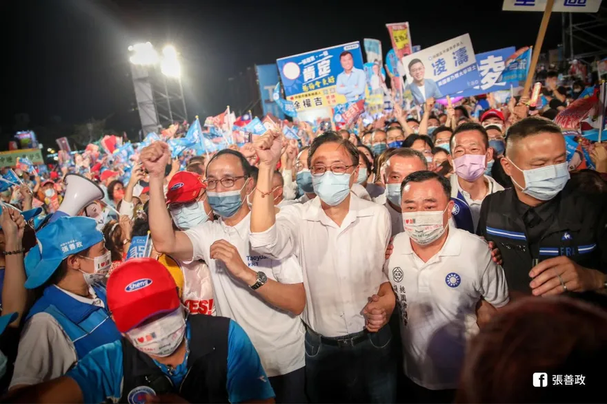 人潮擠爆造勢晚會！張善政臉書感性吐心聲　破萬網友讚爆