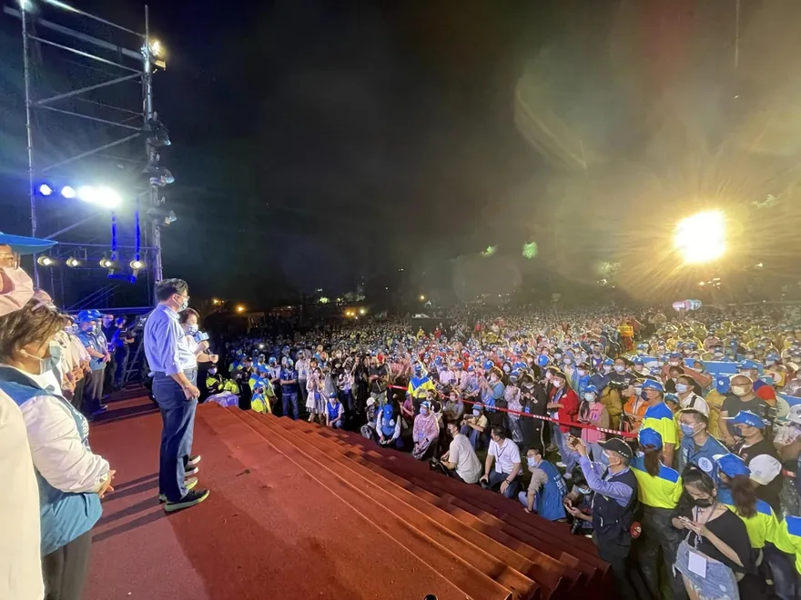 影/張善政造勢晚會超過2萬人！桃園鄉親反應感動藍營戰神