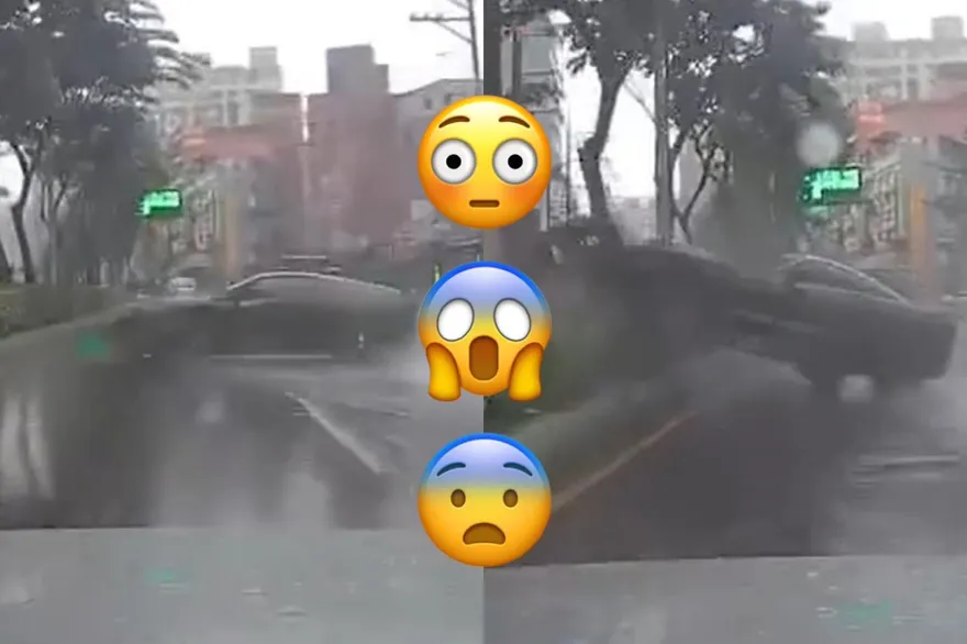 危險駕車就等妳這句話！副駕嬌嗔「老公不要跟他玩」　網譏要被警察請喝咖啡