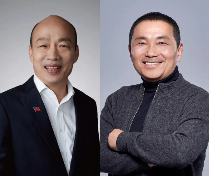 「禿子」、「漢子」都來了！　韓國瑜、侯友宜今午將首度合體