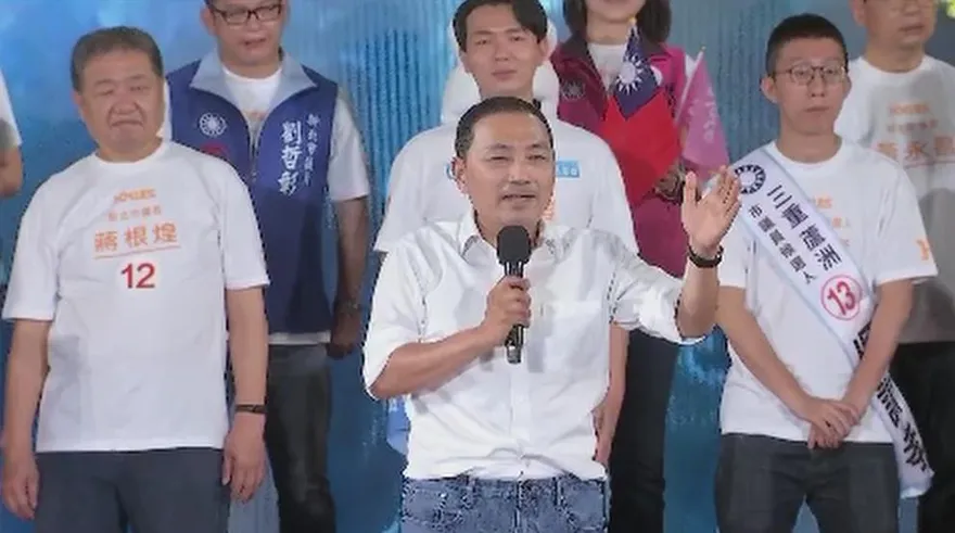 國民黨六都造勢人數破5萬！侯友宜嗨跳「波浪舞」
