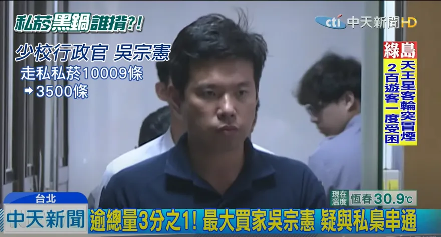 國安私菸案二審！吳宗憲辯「長官交代」　法官怒：沒講是誰