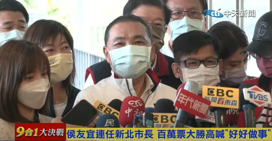 【影】媒體逼問選總統　侯友宜重複3次「這句話」