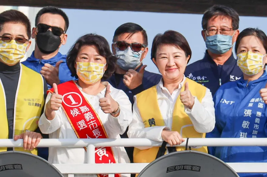 2022選戰最後拼圖　盧秀燕請假到嘉市挺「勇媽」