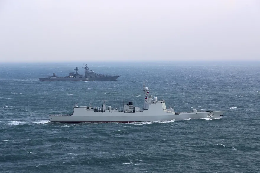 東海大練兵！中俄持續海上聯合軍演　俄：回應美國印太軍力集結