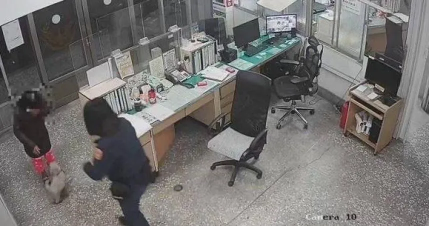 走失小狗路邊瑟瑟發抖！暖心警臉書幫PO協尋啟事　幫馬爾濟斯找到回家路