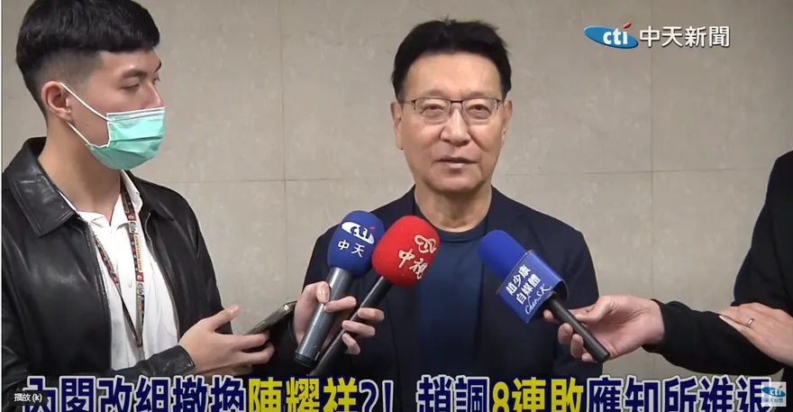 影/NCC罰中天8連敗！趙少康：陳耀祥該知所進退