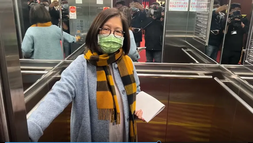 外流立法院監視器給徐國勇節目？管碧玲生氣了！這樣甩鍋