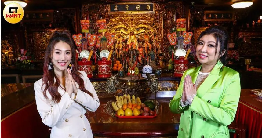 豬哥亮最愛來的地方！謝金晶鎮發宮點財利燈「感覺有爸爸身影在」