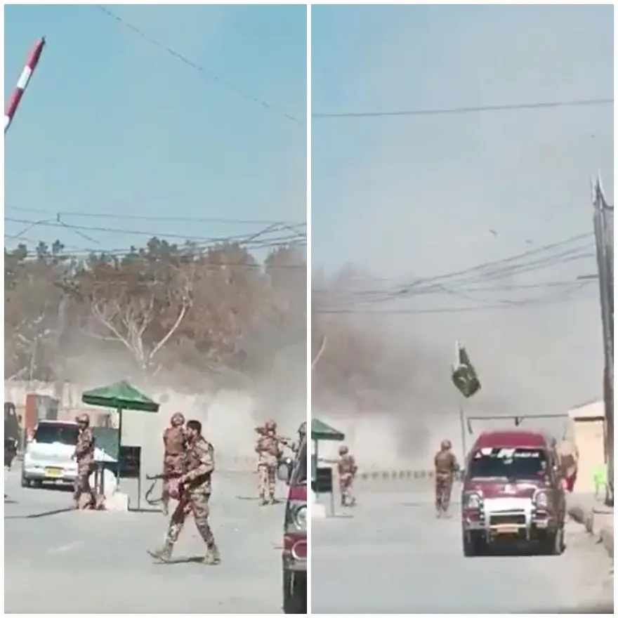 影/巴基斯坦發生大型爆炸釀至少5傷　挑邊防關卡下手疑與塔利班相關