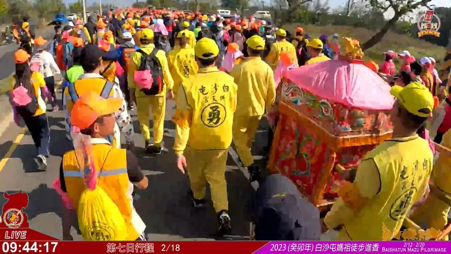 白沙屯媽祖進香/白沙屯媽起駕回鑾　「粉紅超跑」三天內飆回苗栗通霄