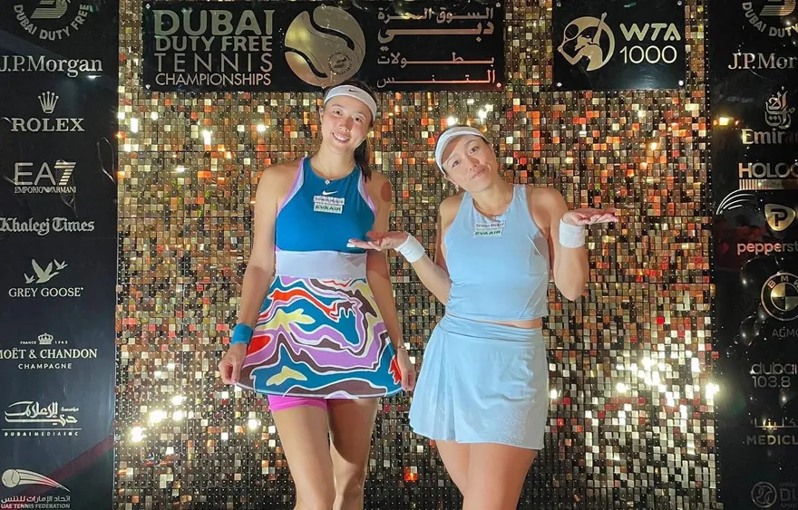 杜拜女網苦戰晉8！詹家姊妹拚復仇　強碰頭號種子