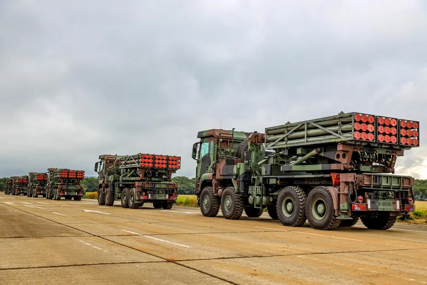 滿車火箭彈街上跑！北部陸軍實彈演訓　戰備氣氛不尋常