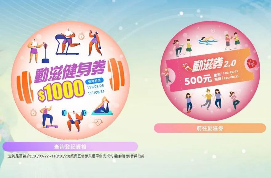 快訊/動滋券將常態發放？　體育署證實：具體方案3月底公布