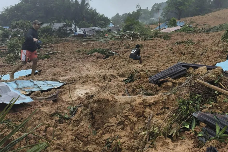 影/印尼島嶼連日大雨引發土石流災情　釀11死逾50人失蹤