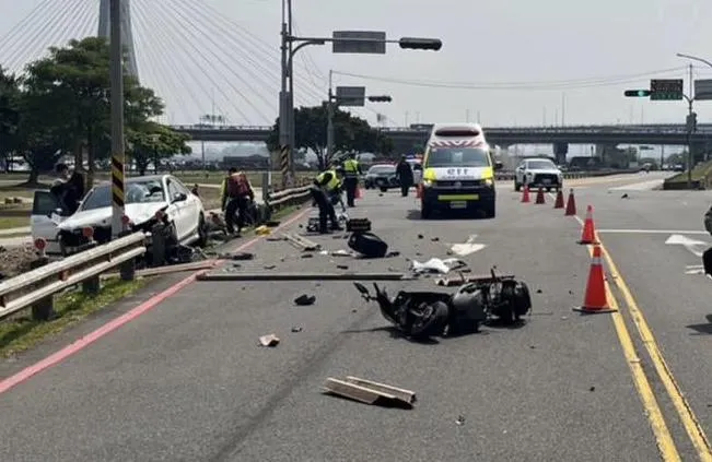 快訊/又是酒駕！新北三重越堤道機車遭酒駕車撞飛　空中翻滾5圈中落地慘死