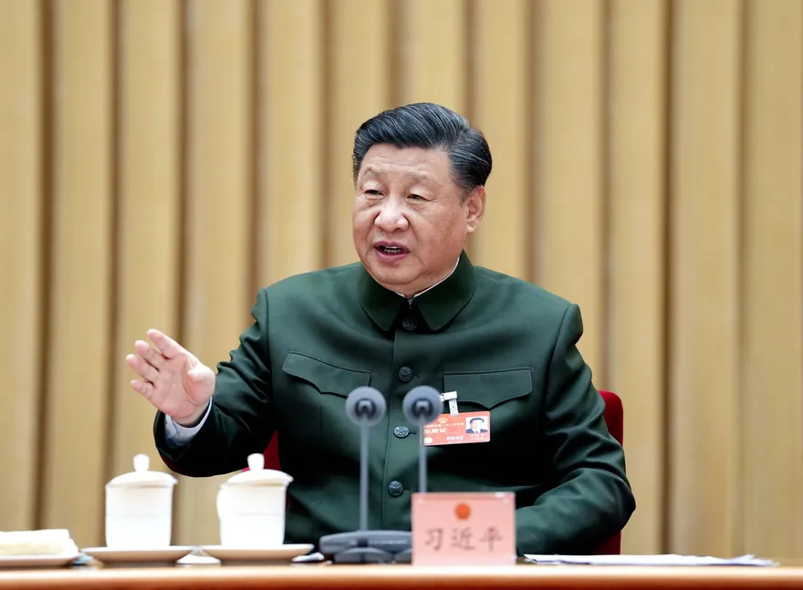 大陸兩會/解放軍代表團會議　習近平：提高一體化國家戰略體系能力