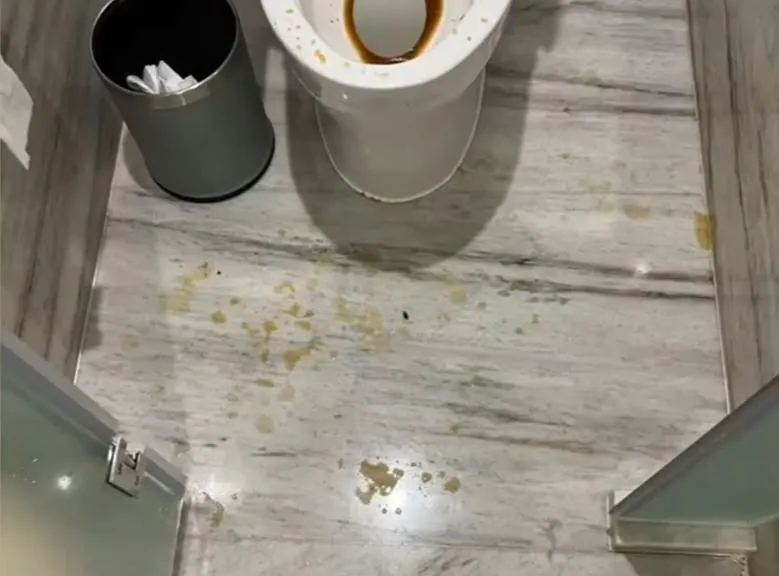 男子入住浙江五星級飯店　如廁完「被噴一身屎水」他氣炸求償反遭拒