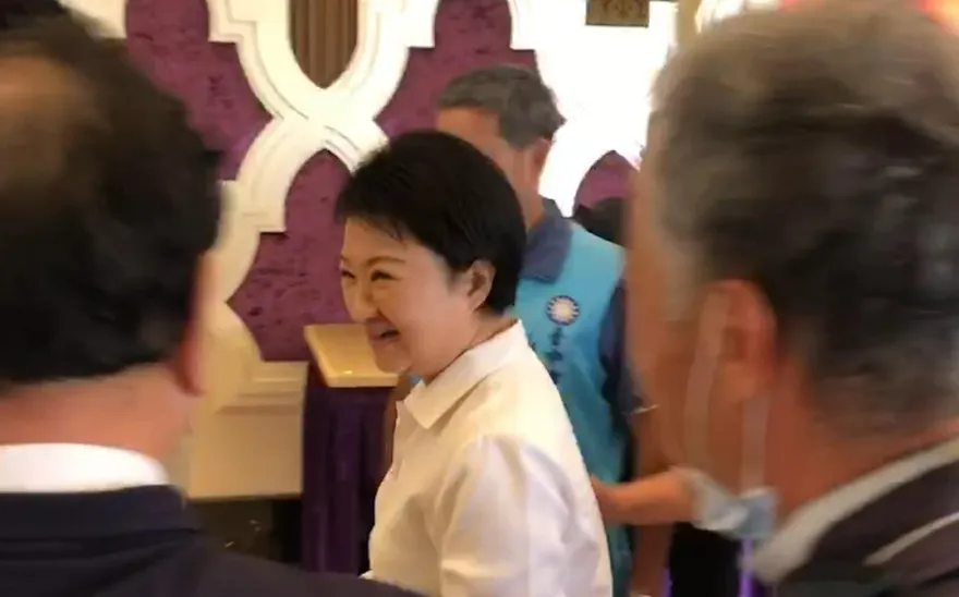 影/被多位里長勸進參選2024總統  盧秀燕：我已當選市長  謝謝大家