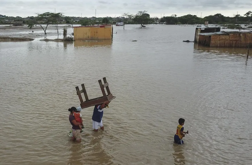 影/秘魯大雨下不停造成各地洪災及土石流不斷　已釀69人喪生
