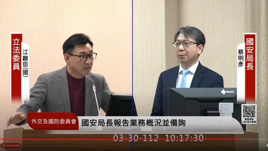 美國見完麥卡錫…蔡英文回台時「共軍海空大規模集結」？國安局長：不排除