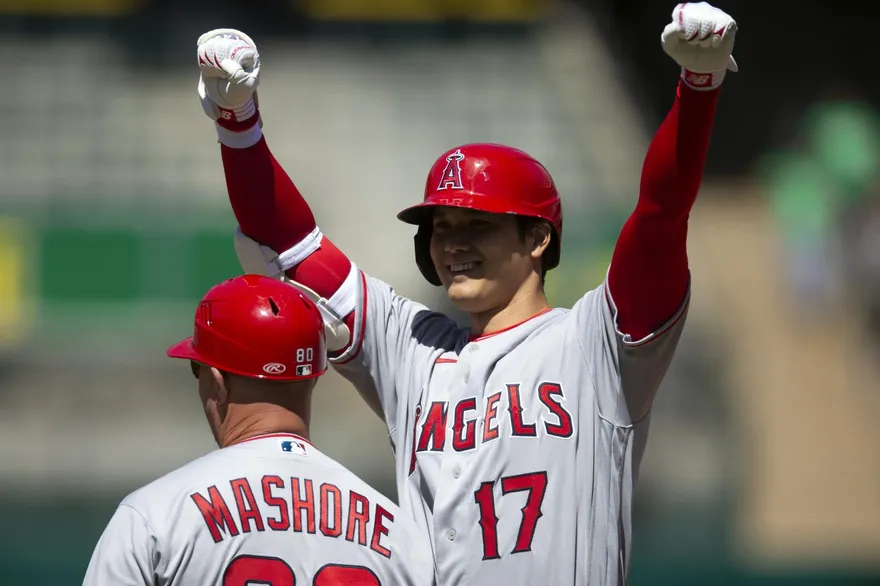 影/差點滿貫砲！大谷翔平棒打火球男　藤浪晉太郎大聯盟首秀爆8分