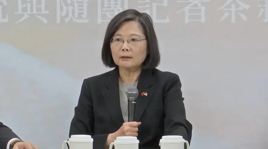 批馬英九一中論述　蔡英文：跟現在環境有差距