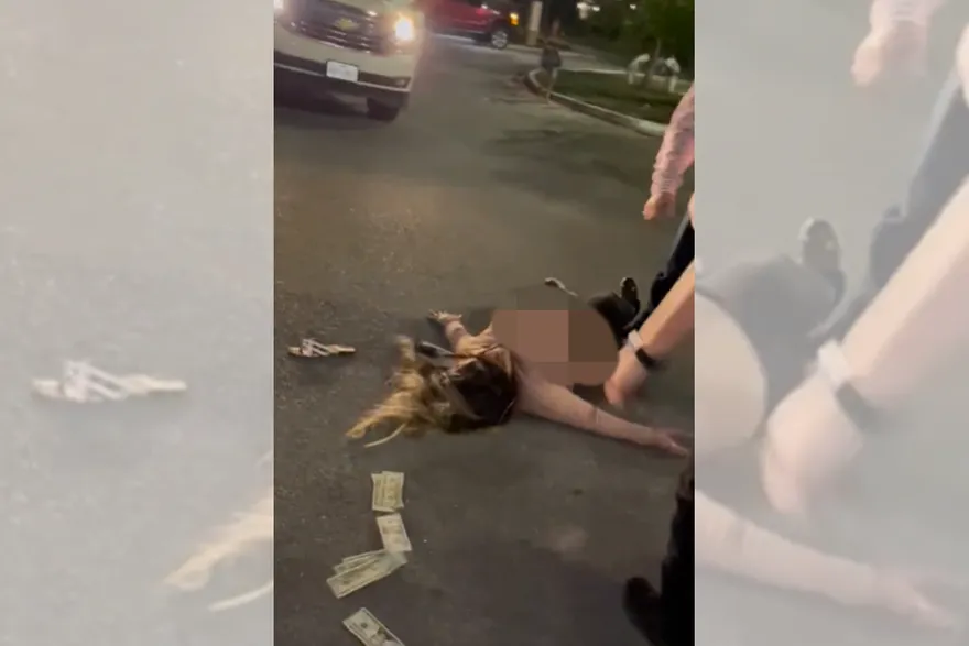 影/夜店爆發鬥毆　保全暴力制止竟將女子過肩摔重拋落地